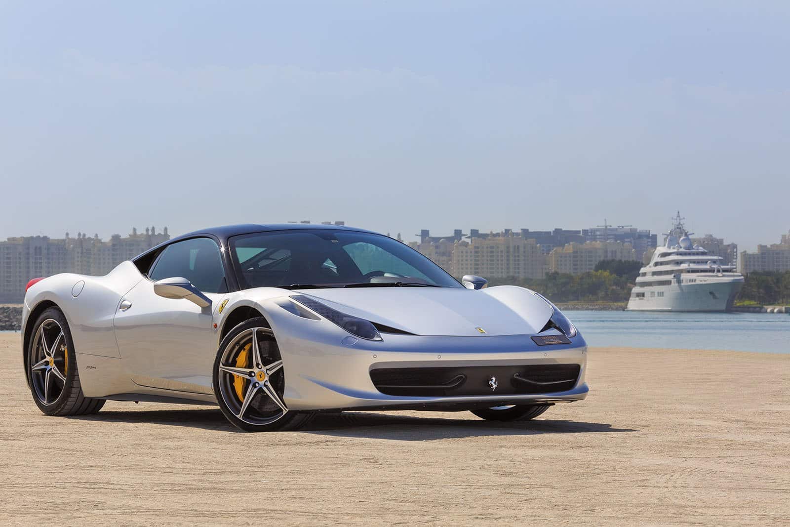 Ferrari 458 Italia Carbon Edition Car Rent Dubai