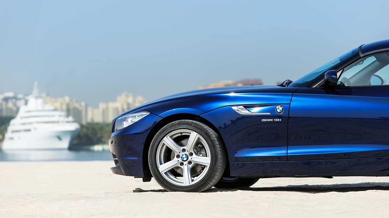 Rent a BMW Z4 Convertible Car Dubai