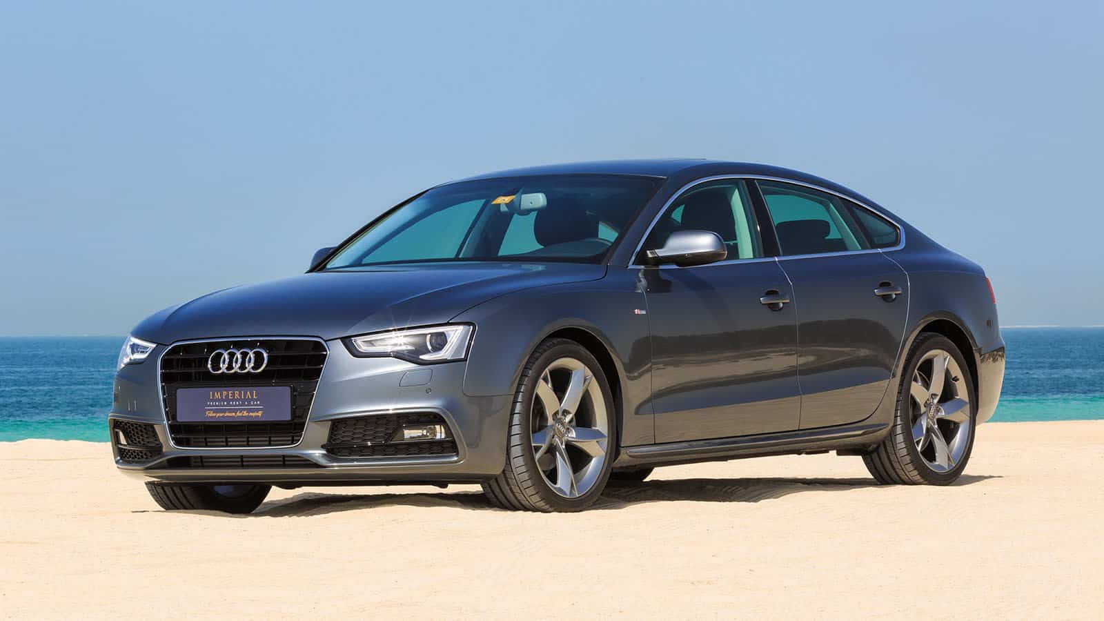 Audi A5 SportBack Car Rental Dubai