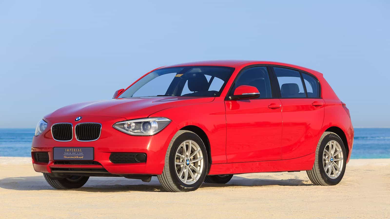 Rent a BMW 116i Car Dubai