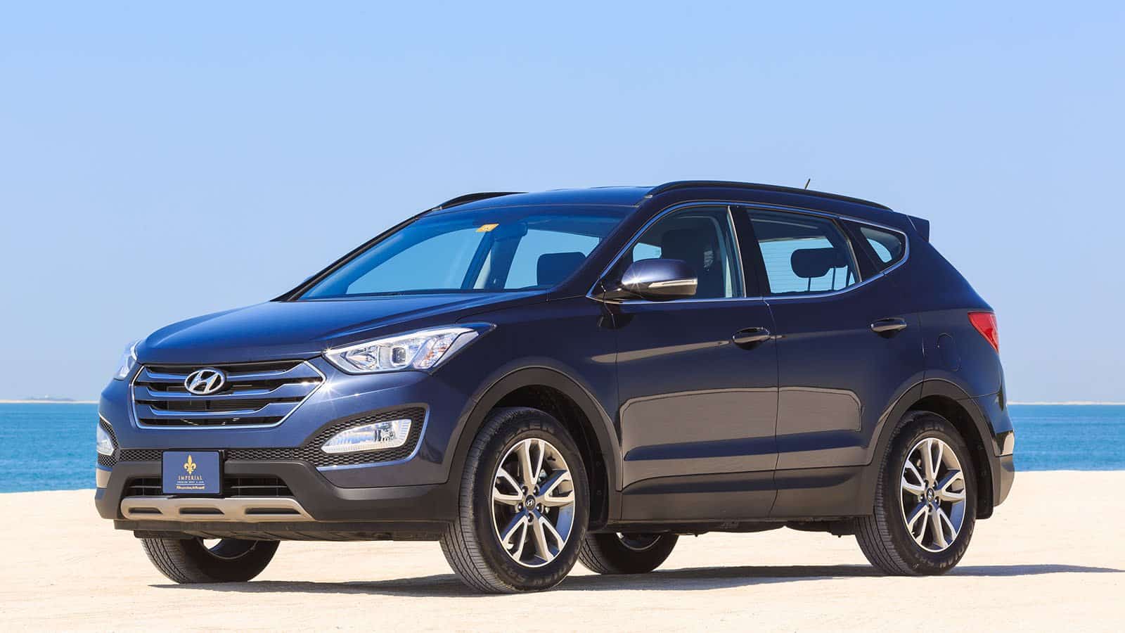 Rent a Hyundai SantaFe Car Dubai