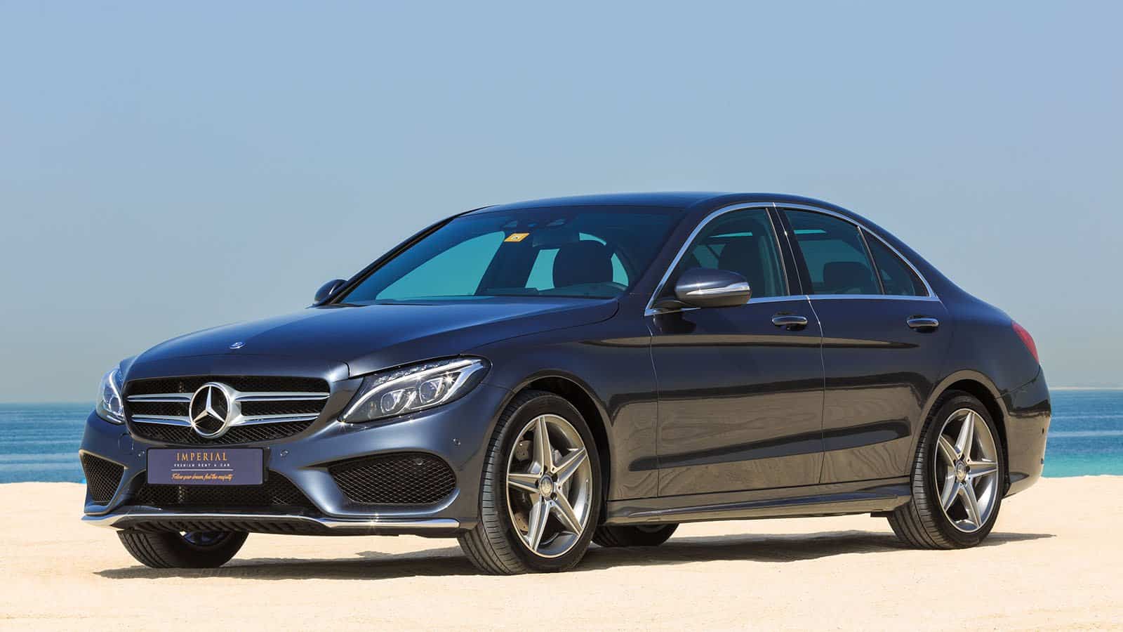 Rent Mercedes Benz C200 AMG Car Dubai