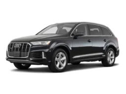 Audi Q7 shown from the front three-quarter angle