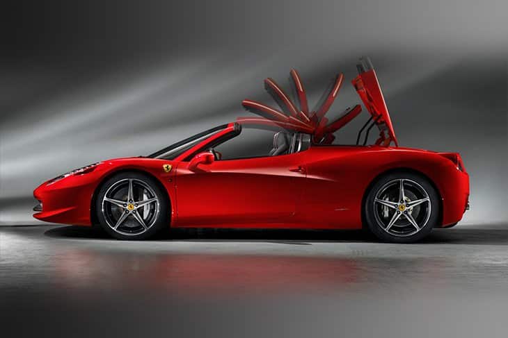 Rent a Ferrari Spider 458 Car Abu Dhabi