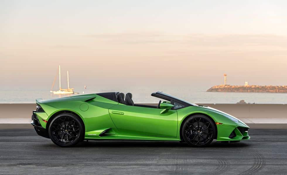 Lamborghini Huracan EVO Spyder Rent in Dubai