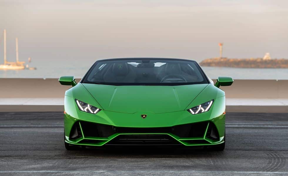 Lamborghini Huracan EVO Spyder Rent in Dubai