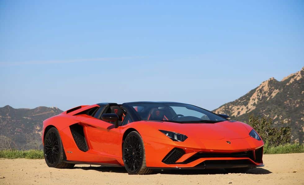 Lamborghini Aventador S Roadster Rent in Dubai