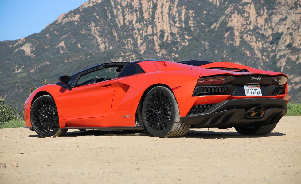 Lamborghini Aventador S Roadster Rent in Dubai