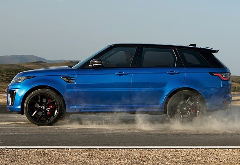 Car Rent Range Rover Sport SVR Dubai