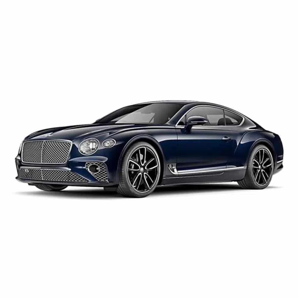 Bentley Continental GT shown from the front three-quarter angle