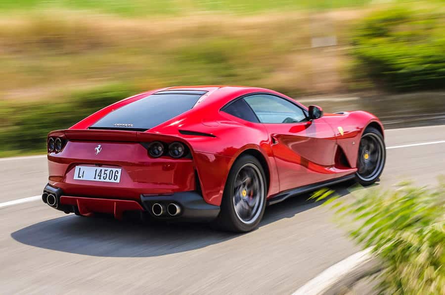 Rent Ferrari 812 Superfast Car Dubai