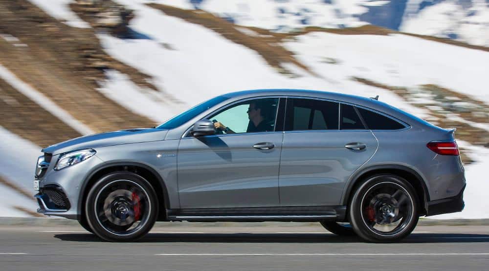 Rent Mercedes Benz GLE63S AMG Coupe SUV Car in Dubai