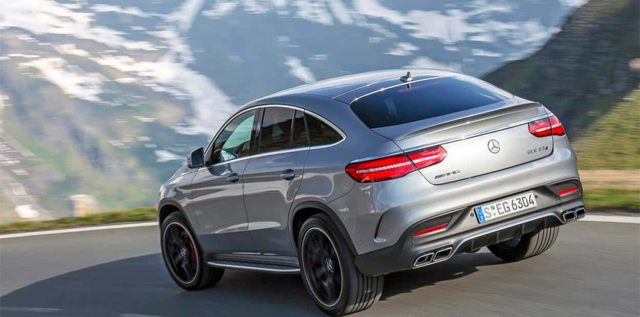 Mercedes Benz GLE63S AMG Coupe SUV Car Rental Dubai