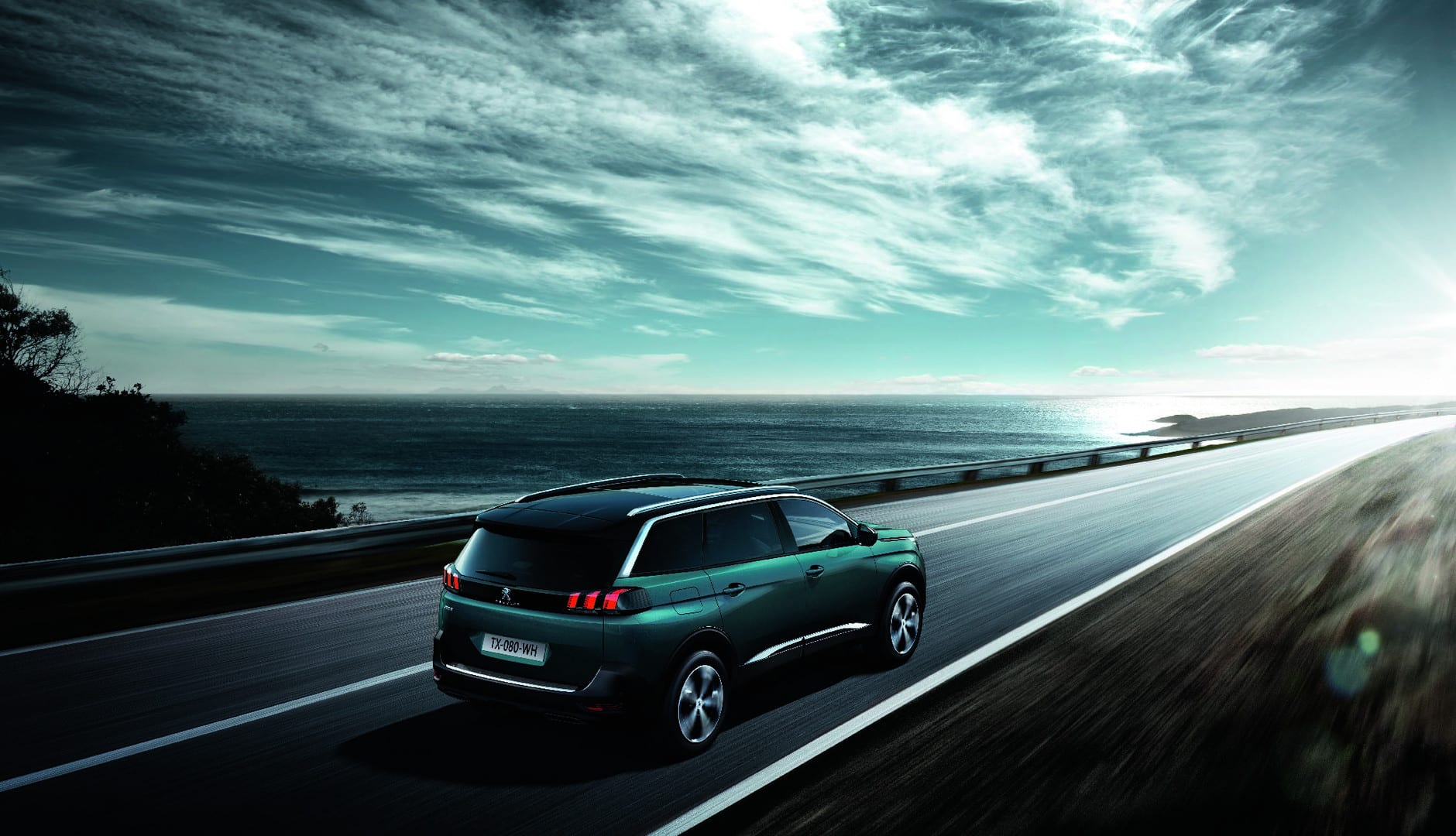 Rent Peugeot 5008 SUV Car Dubai