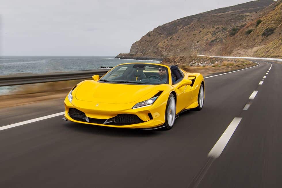 Ferrari F8 Spider Rent in Dubai