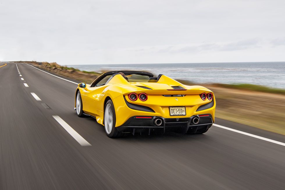 Ferrari F8 Spider Rent in Dubai