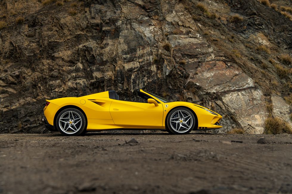 Ferrari F8 Spider Rent in Dubai