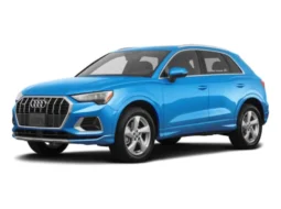 Audi Q3 shown from the front three-quarter angle