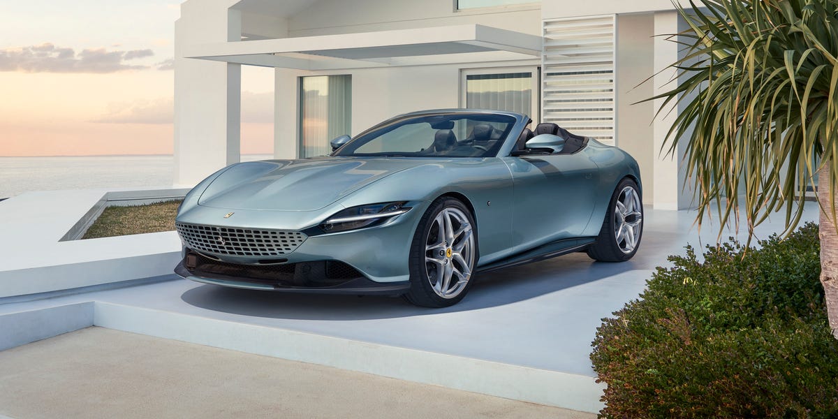 Ferrari Roma Spider Rent in Dubai | Imperial Premium Rent a Car