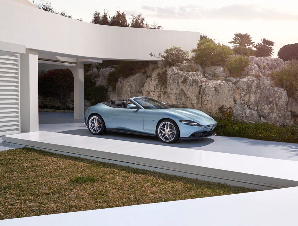Ferrari Roma Spider Rent in Dubai | Imperial Premium Rent a Car
