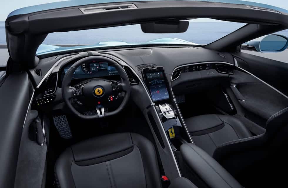 Ferrari Roma Spider Rent in Dubai | Imperial Premium Rent a Car