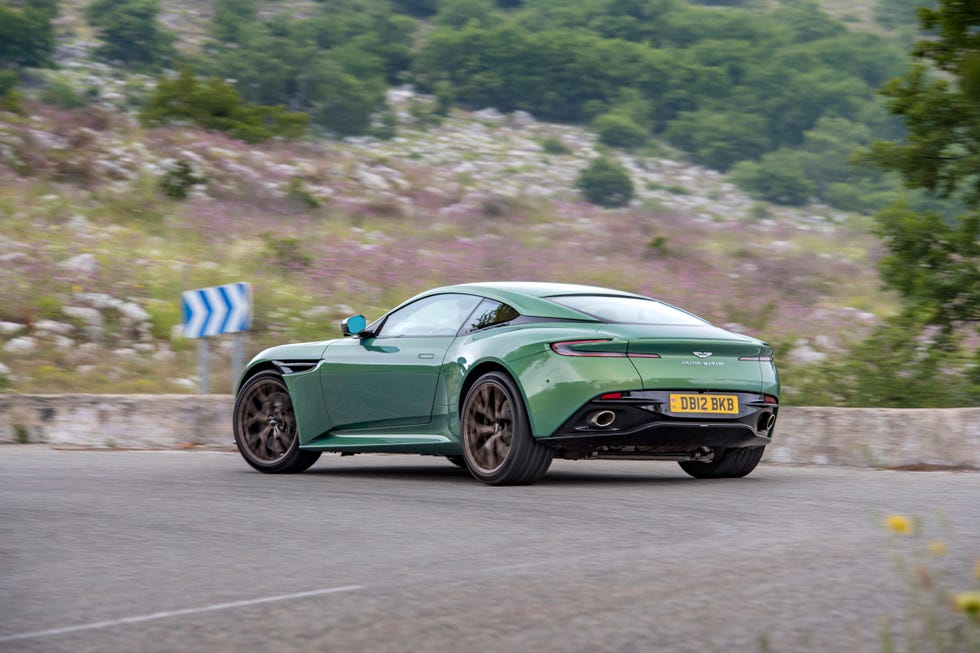 Aston Martin DB12 Rent Dubai rear view | Imperial Premium Rent a Car